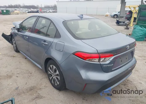 2022 Toyota Corolla Hybrid Le from USA, damaged, VIN JTDEAMDE5NJ046103